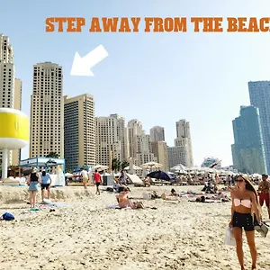 Beachfront - Large Studio In Jbr Rimal 4 , دبي الإمارات العربية المتحدة